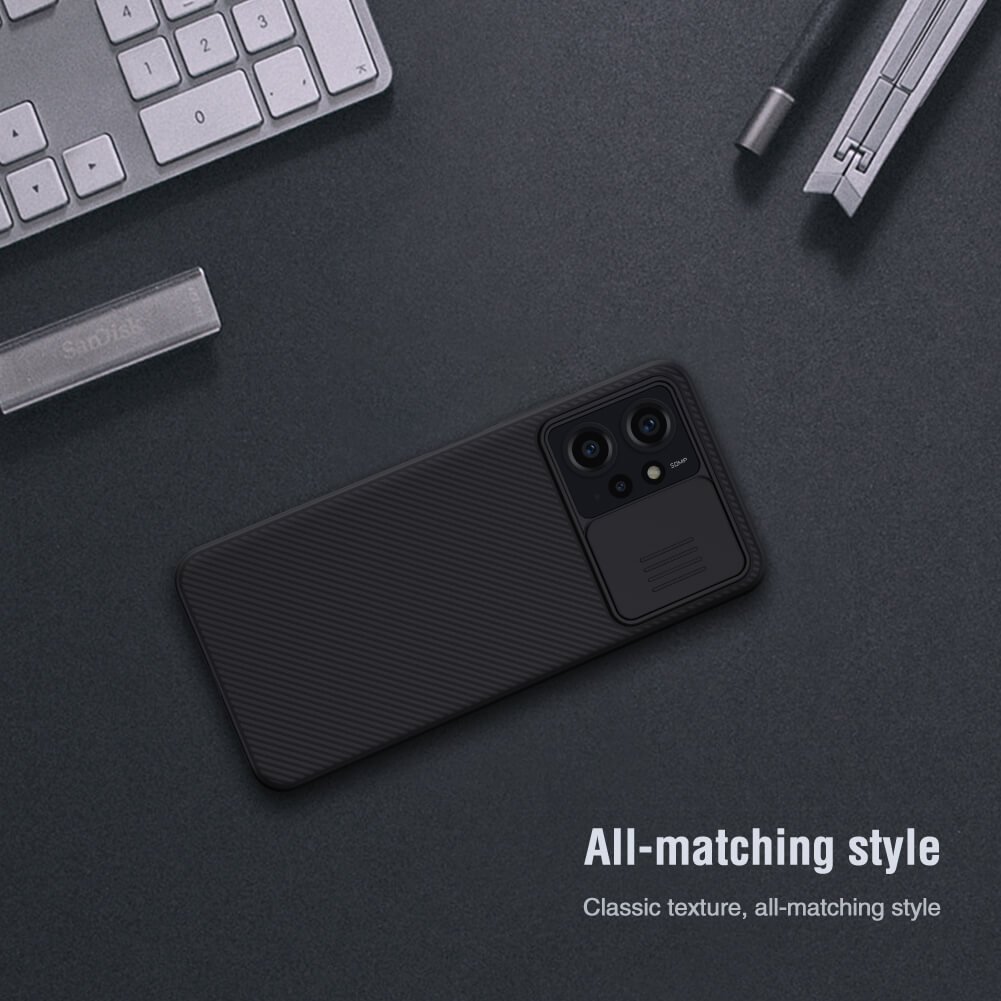 NILLKIN CamShield Negro para Redmi Note 12