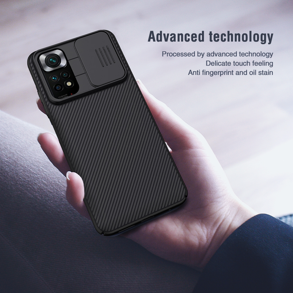 NILLKIN CamShield Negro para Redmi Note 11