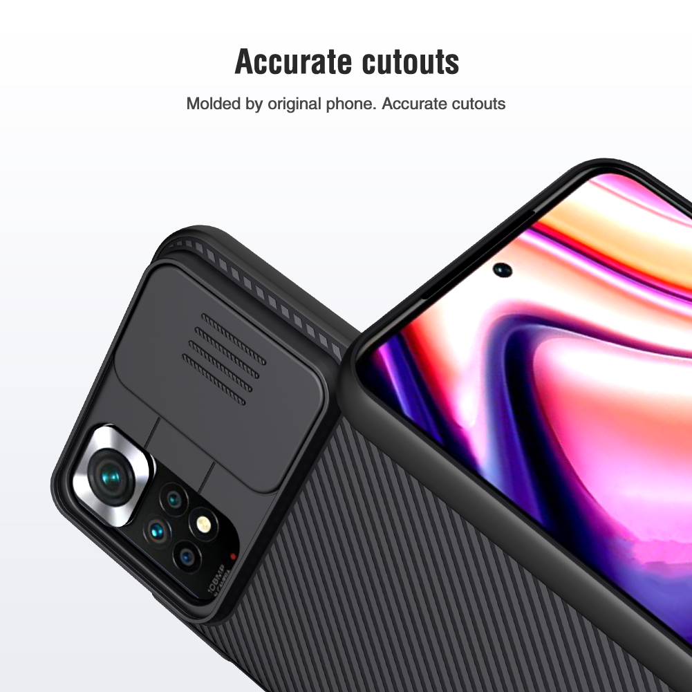 NILLKIN CamShield Negro para Redmi Note 11