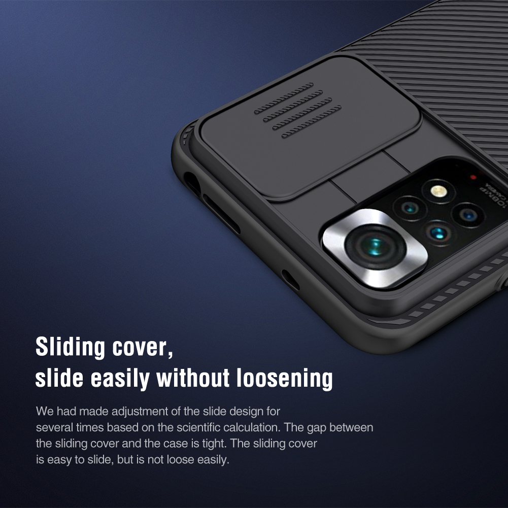 NILLKIN CamShield Negro para Redmi Note 11