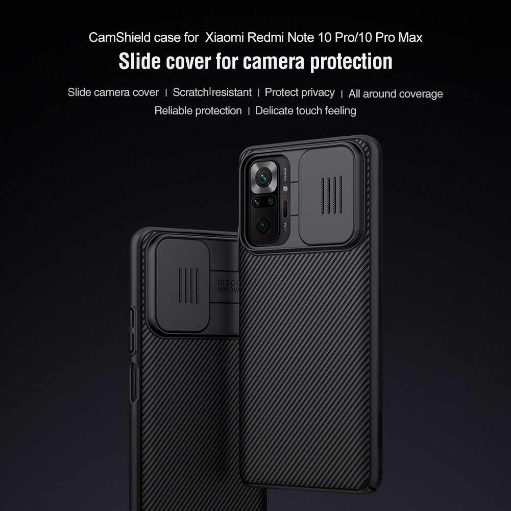 NILLKIN CamShield Azul para Redmi Note 10 Pro