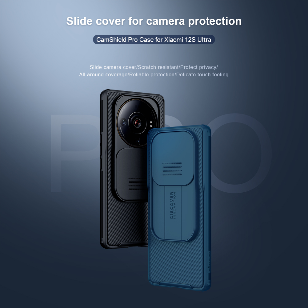 NILLKIN CamShield Pro Negro para Xiaomi 12S Ultra