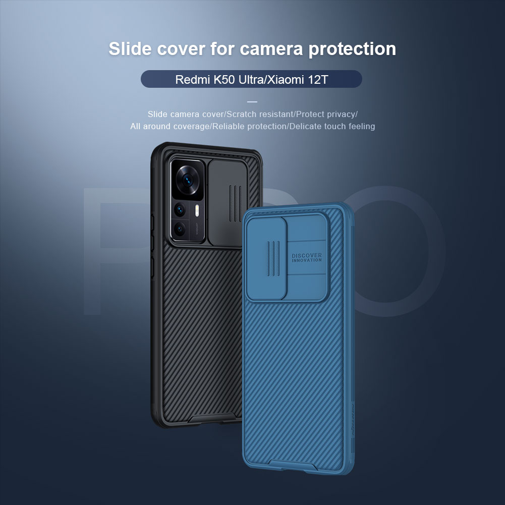 NILLKIN CamShield Pro Azul para Xiaomi 12T