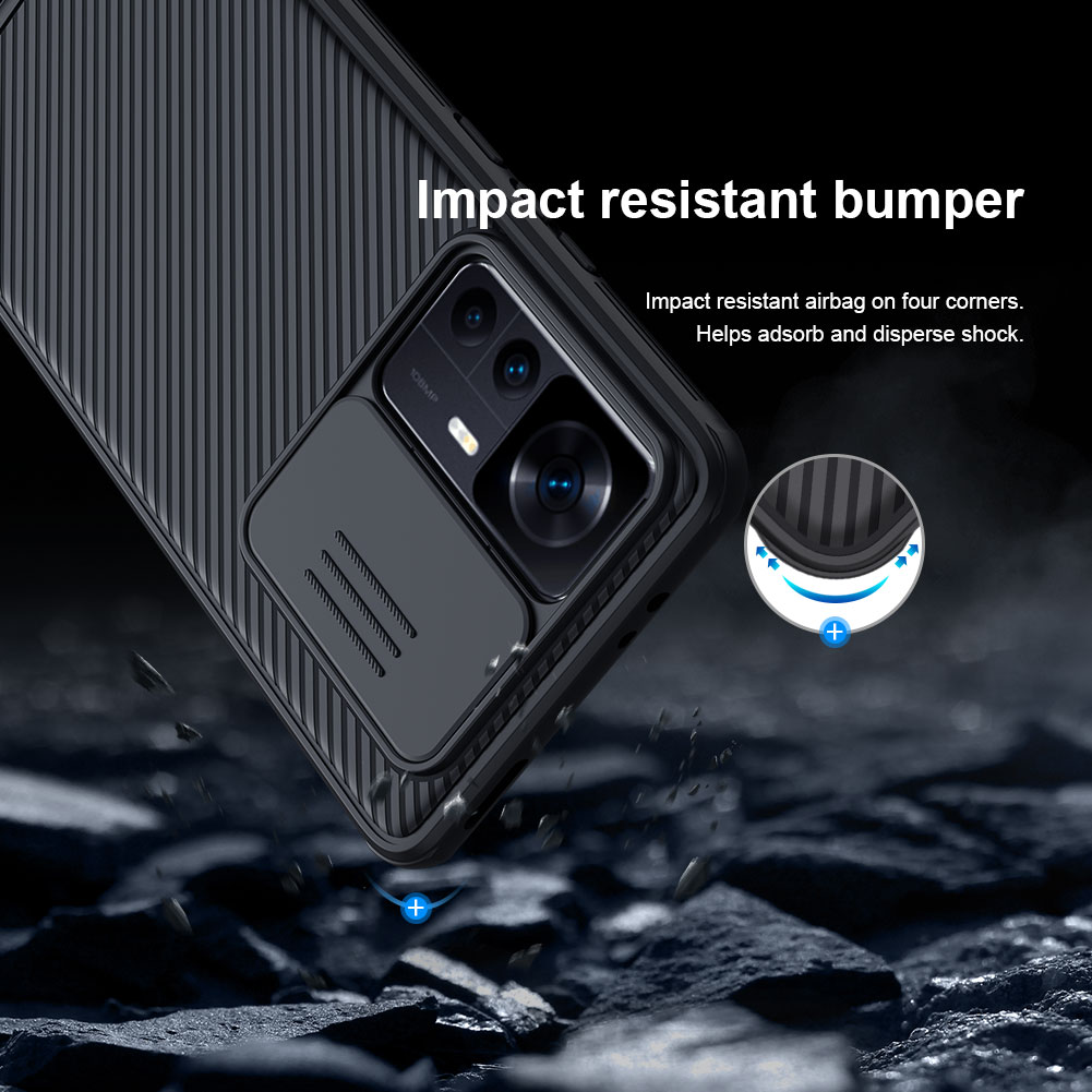 NILLKIN CamShield Pro Azul para Xiaomi 12T