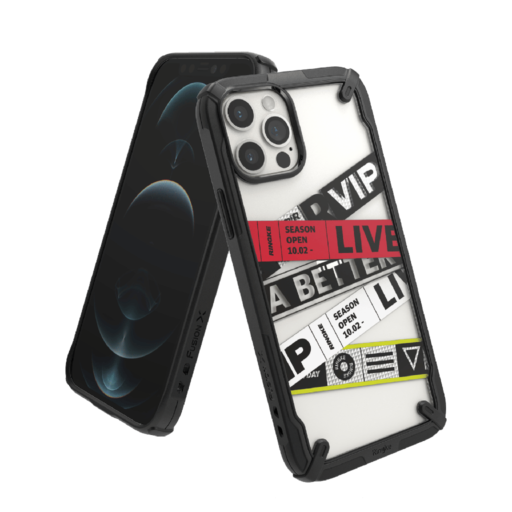 RINGKE Fusion X Design Ticket Band 2 para Apple iPhone 12 / Pro