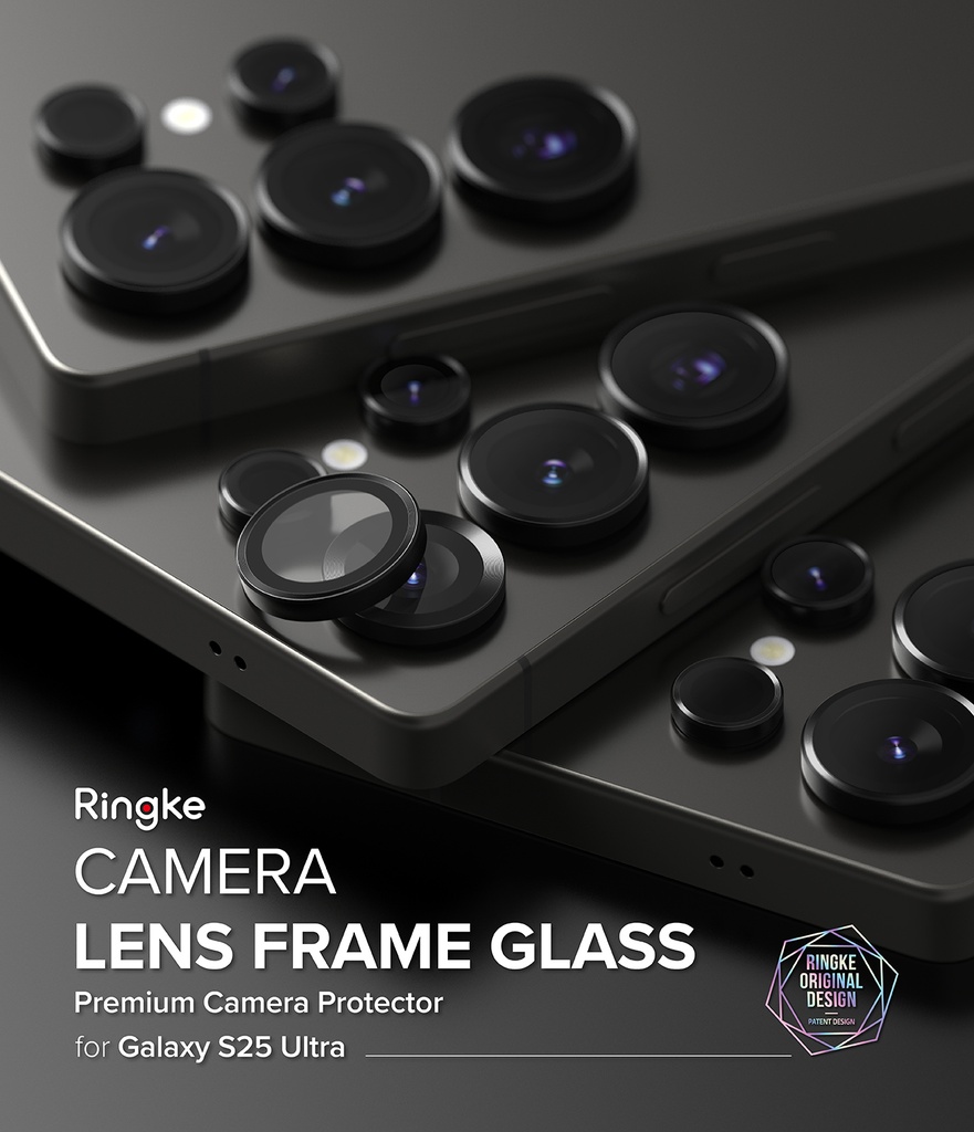 Samsung Galaxy S25 Ultra | Vidrio Templado Ringke Camera Lens Frame Glass (pack de 2)