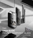 Apple iPhone 17 Pro Max | Vidrio Templado Ringke Easy Slide Privacy (pack de 2)