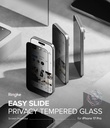Apple iPhone 17 Pro | Vidrio Templado Ringke Easy Slide Privacy (pack de 2)