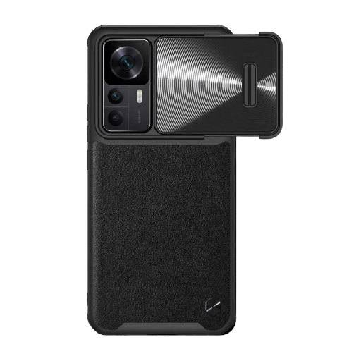 NILLKIN CamShield Leather S Negro para Xiaomi 12T