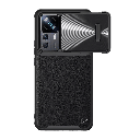 NILLKIN CamShield Leather S Negro para Xiaomi 12T Pro