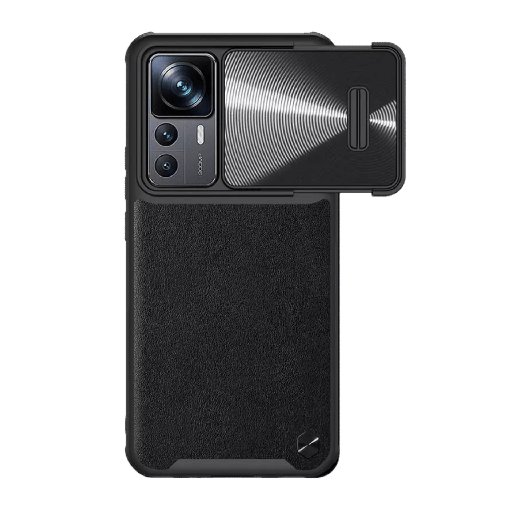 NILLKIN CamShield Leather S Negro para Xiaomi 12T Pro