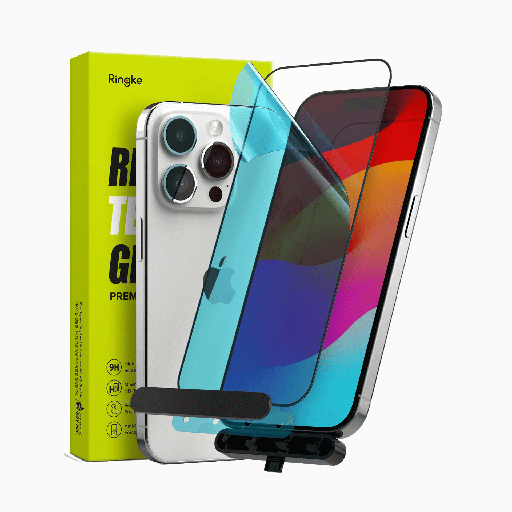 [RE-TG-AI15PM] Apple iPhone 15 Pro Max | RINGKE Tempered Glass (Vidro Templado)