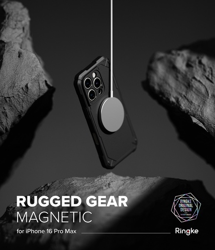 iPhone 16 Pro Max | Funda Ringke Rugged Gear Magnetic
