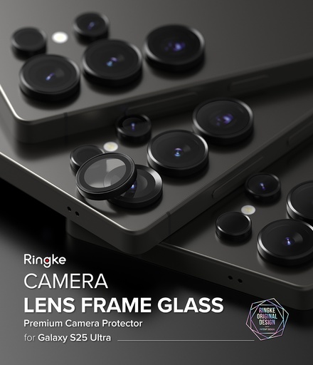 Samsung Galaxy S25 Ultra | Vidrio Templado Ringke Camera Lens Frame Glass (pack de 2)