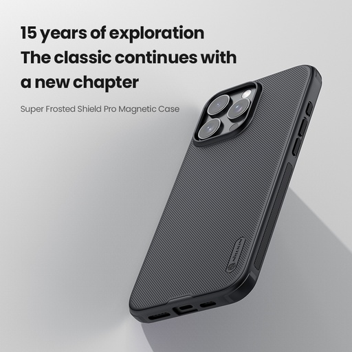 iPhone 16 Pro Max | Funda Nillkin Super Frosted Shield Pro Magnetic Case