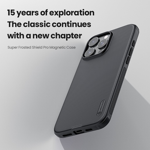 iPhone 16 Pro | Funda Nillkin Super Frosted Shield Pro Magnetic Case