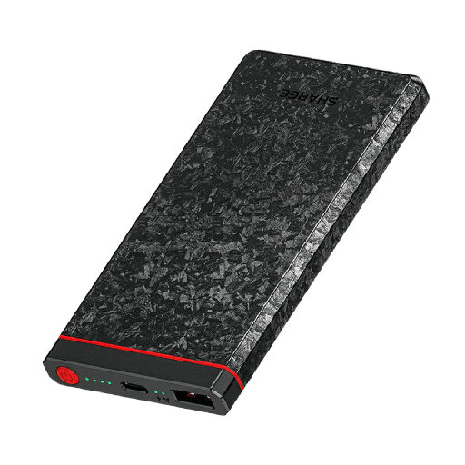 SHARGE CarbonBlade Power Bank 10,000 mAh