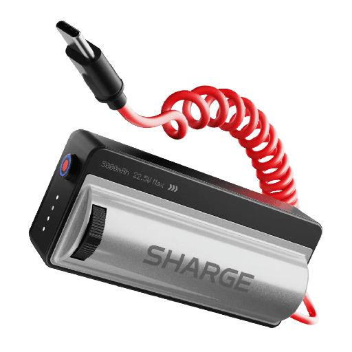 [SE-GPW-5K] SHARGE Grip Power Bank - 5000 mAh