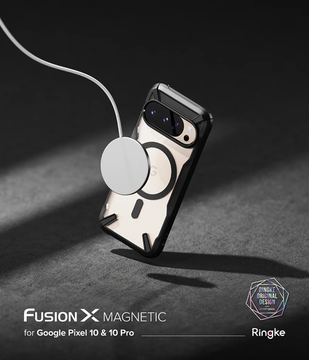 [RE-FXM-GP10-B] Google Pixel 10 / 10 Pro | Ringke Fusion X Magnetic